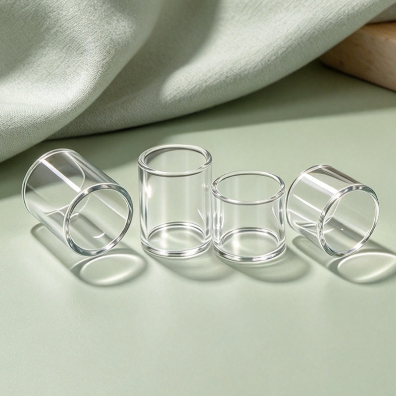 20PCS Glass Tube for VGOD BLITE RDTA/VGOD Pro Sub Ohm/tfricktank pro RDTA/RX75/Reux Mini/RX GEN3 Dual/GNOME/KESTREL RDTA/Vicino/Vicino D30/Theorem RTA/Elabo Tank/Predator kit/Amor Mini/Amor NS/ACTIVE kit/Kage Tank/ES300/rx2 20700/Bellerophon RTA