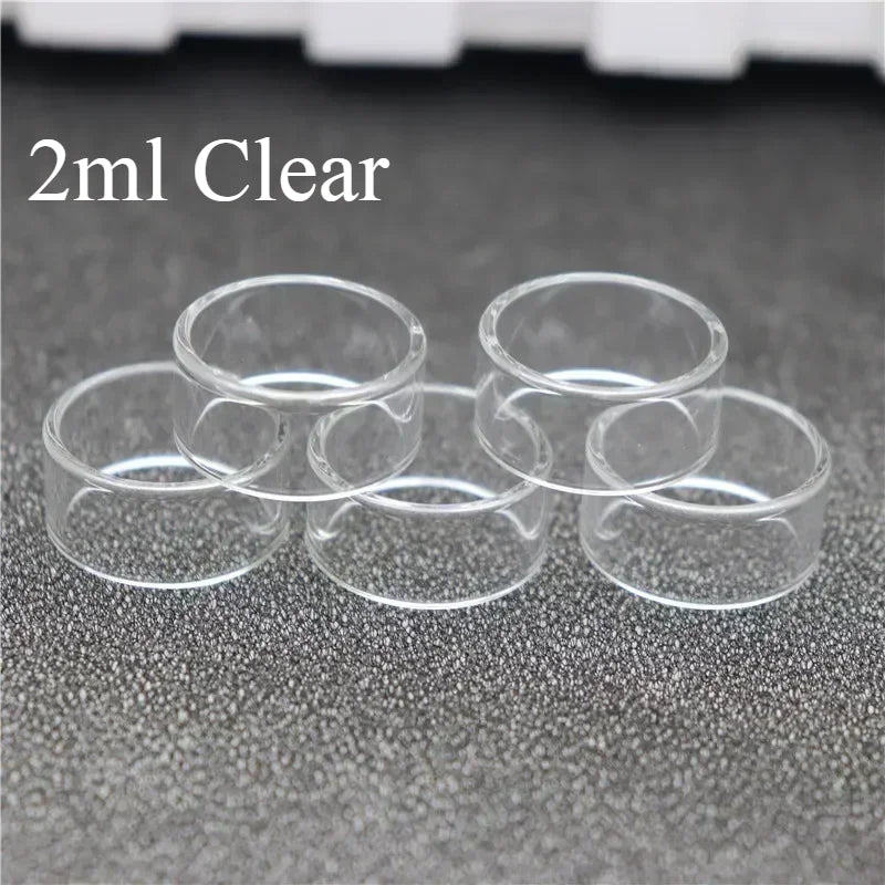 5PCS 5ml Measuring Cup for Bi2hop MTL Clear or Clear Black GLASS TUBE for Bi2hop MTL Top Refill Kit or 2ml/4ml