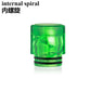 1PC 510 810 Internal Spiral Plastic Straw Joint