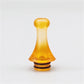 1PC 510 STRAW JOINT Round Ball Top Stainless Steel Plastic Anti-scald Mouthpiece Straw Joint