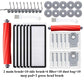 Replacement Parts for Roborock QV35A / QV35S / Qrevo L Robot Vacuum Cleaner, Main Roller Brush, Filter, Mop Cloth