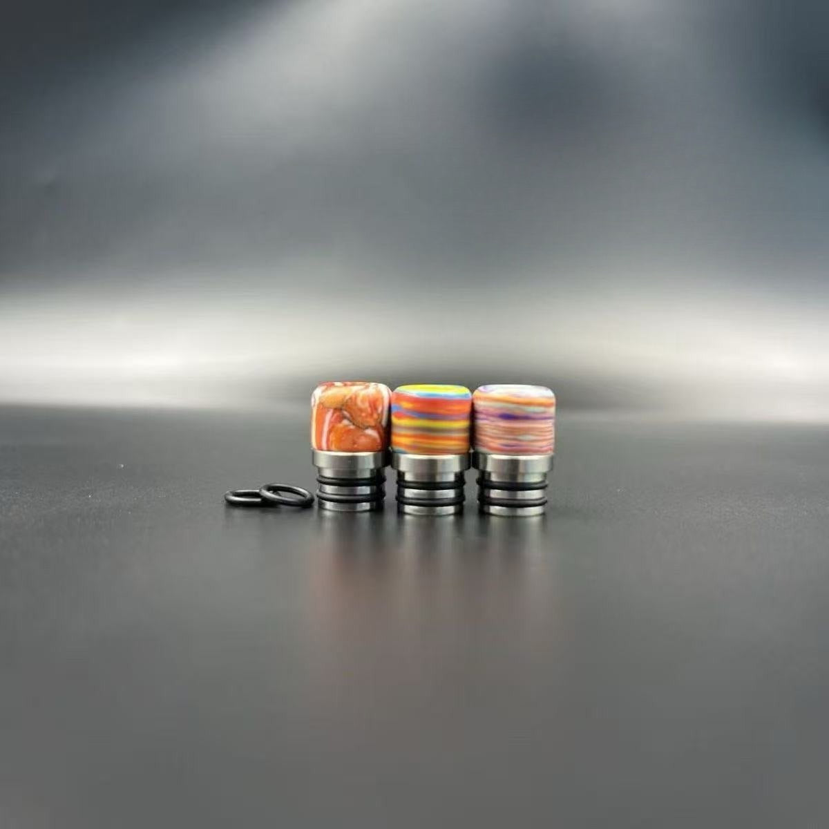 DDSX Model 415 510 Drip Tip Stainless Steel Resin Anti-Condensation Mouthpiece