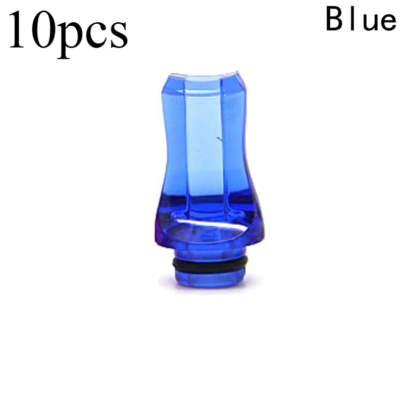 10PCS 510 Flat Mouth Plastic Acrylic Straw Joint