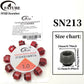 Mixed Color Crack Texture Resin Spacer Beads Set Handmade Jewelry Bracelet Accessories Material.