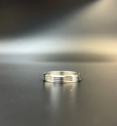 DDSX 1PC New 415 Stripe 24mm Decorative Ring for 22mm Sandblasted Stainless Steel Decorative Parts