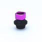 510/BB/Dot2 909 moDIFY POM Acrylic DRIP TIP or 510 Square/Ellipse drip tip Aluminum POM DRIP TIP Multicolor colour 8