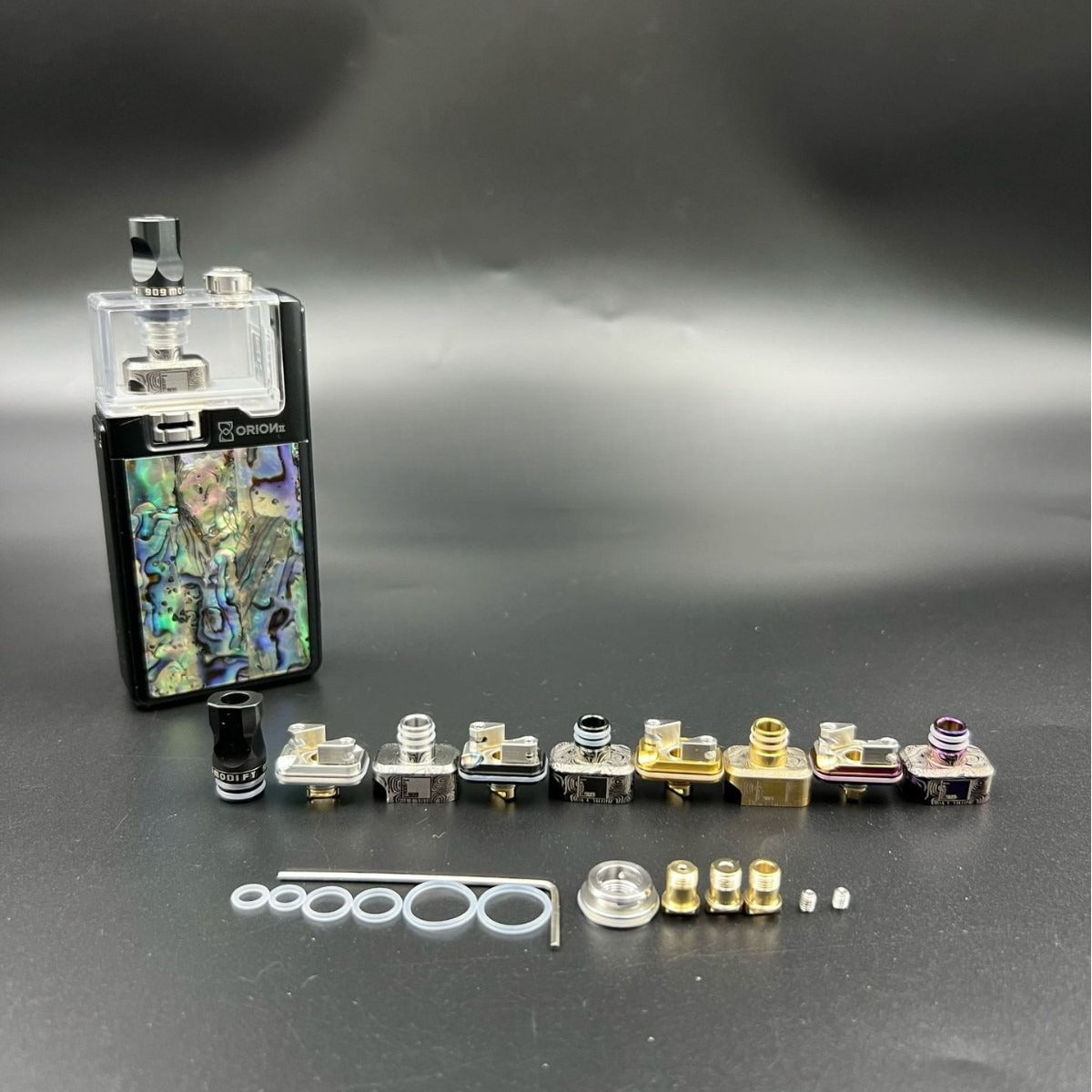 DDSX New 909 NUGG 316 Stainless Steel Single Coil Design Rebuildable Atomizer Kit with 3 Air Pins