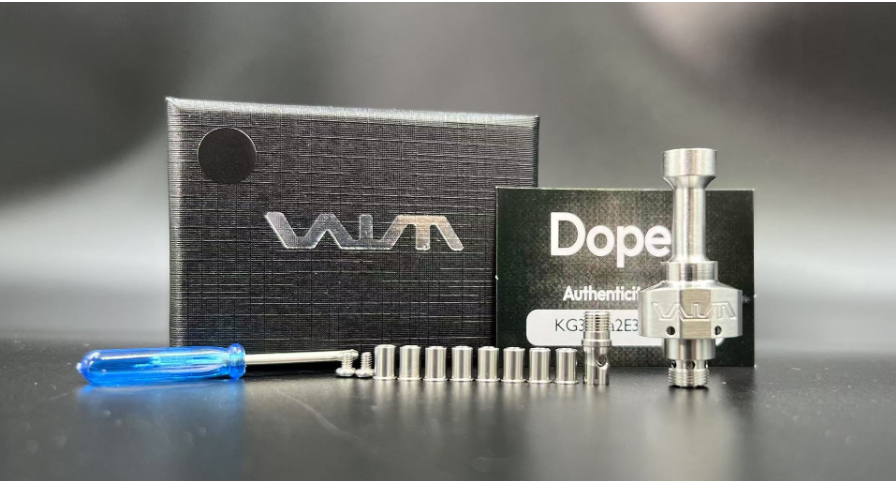 DDSX 1set 2025 VWM Dope R Rebuildable Atomizer 316 Stainless Steel New Tenjin VWM Model with Protective Wrap