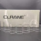 Clrane OD21mm Straight Clear Tube Tubular Glass Stand Decorative Display Base