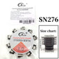 FATUBE Stainless Steel Beads DIY Jewelry Kit 1.0mm Crystal Elastic String for Handmade Bracelets and Necklaces.
