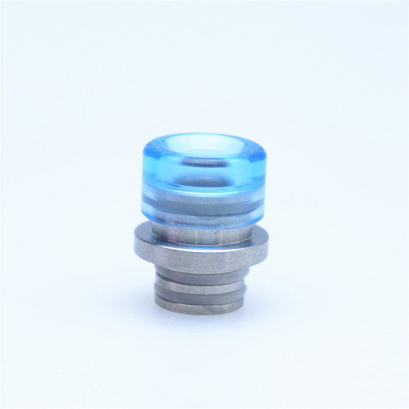 510/BB wide mouth Intergrated stainless steel and acrylic/510 DRIP TIP With Button set XBONE Colorful  Aluminum DRIPTIPS Straw Joint