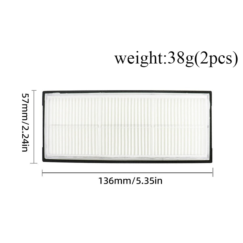 Compatible for Roborock G10/G10S Accessories Main Roller Brush Side Brush Filter Cleaning Mop Cloth