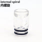 6PCS 510 810 Internal Spiral Plastic Straw Joint