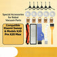 For Xiaomi Mi Robot Vacuum X20 Pro / X20 Max Accessories, Roller Brush, Side Brush, Hepa Filter, Mop Cloth, Dust Bag