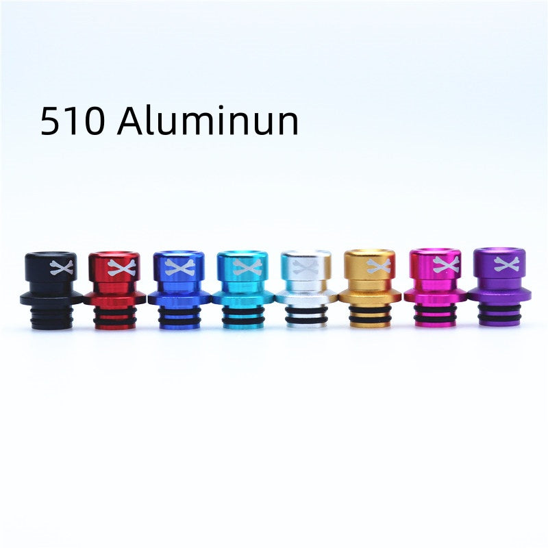 XBone Aluminum 510 X Bone Drip Tip Dot Aio V2 1 PRESS KEY Button Set Billet BB for Petri BOX DotAio 2 Colour 8