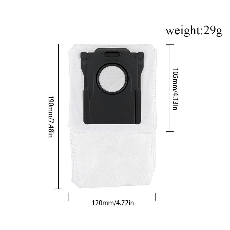 Compatible with Dreame Robot Vacuum Accessories: Main & Side Brushes for X50 Pro / X50 Master / L50 Pro Ultra Consumables