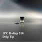 DDSX 1PC H-dirp 510 STRAW JOINT Replaceable Air Hole Quick Release Mouthpiece