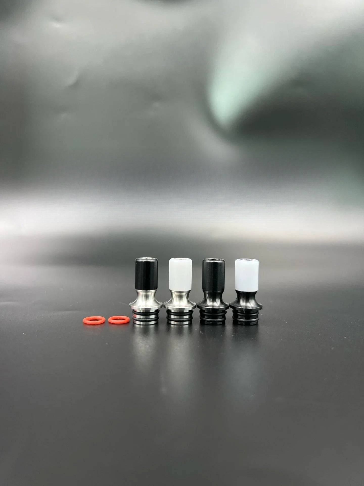 DDSX Ivant 510 Stainless Steel Plastic Drip Tip Black White Universal Vape Mouthpiece