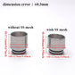810 Stainless Steel with Filter Screen, Anti Explosion Oil Stainless Steel Straw Joint