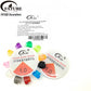FATUBE handmade DIY bracelet accessories - resin material beads + bracelet-compatible crystal elastic thread.