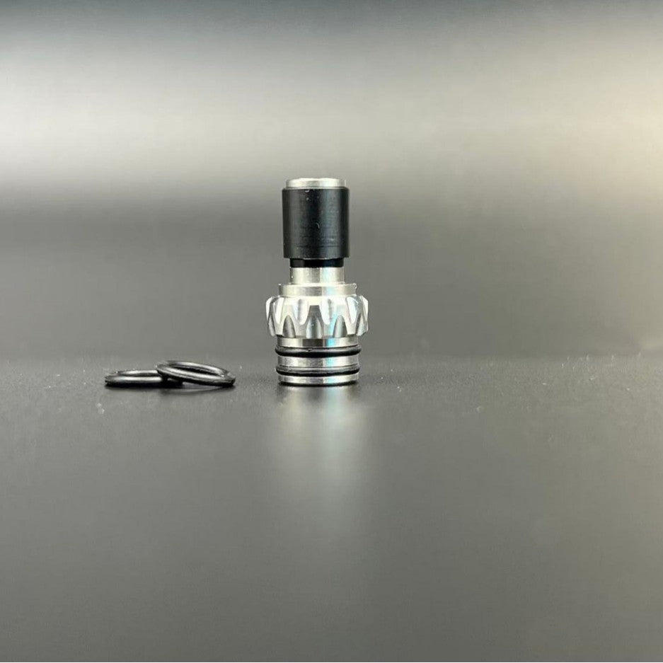 DDSX 510 Hammer Shaped Drip Tip Stainless Steel POM PEEK ID2.8mm Anti-Condensation Mouthpiece