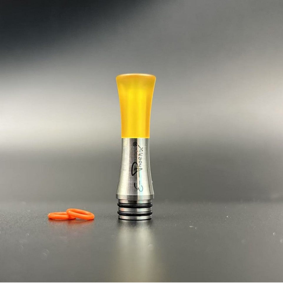 DDSX 510 Long Pioneer Firebird Stainless Steel Plastic PEI Heat-Resistant Drip Tip