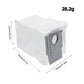 Replacement Parts for Roborock QV35A / QV35S / Qrevo L Robot Vacuum Cleaner, Main Roller Brush, Filter, Mop Cloth