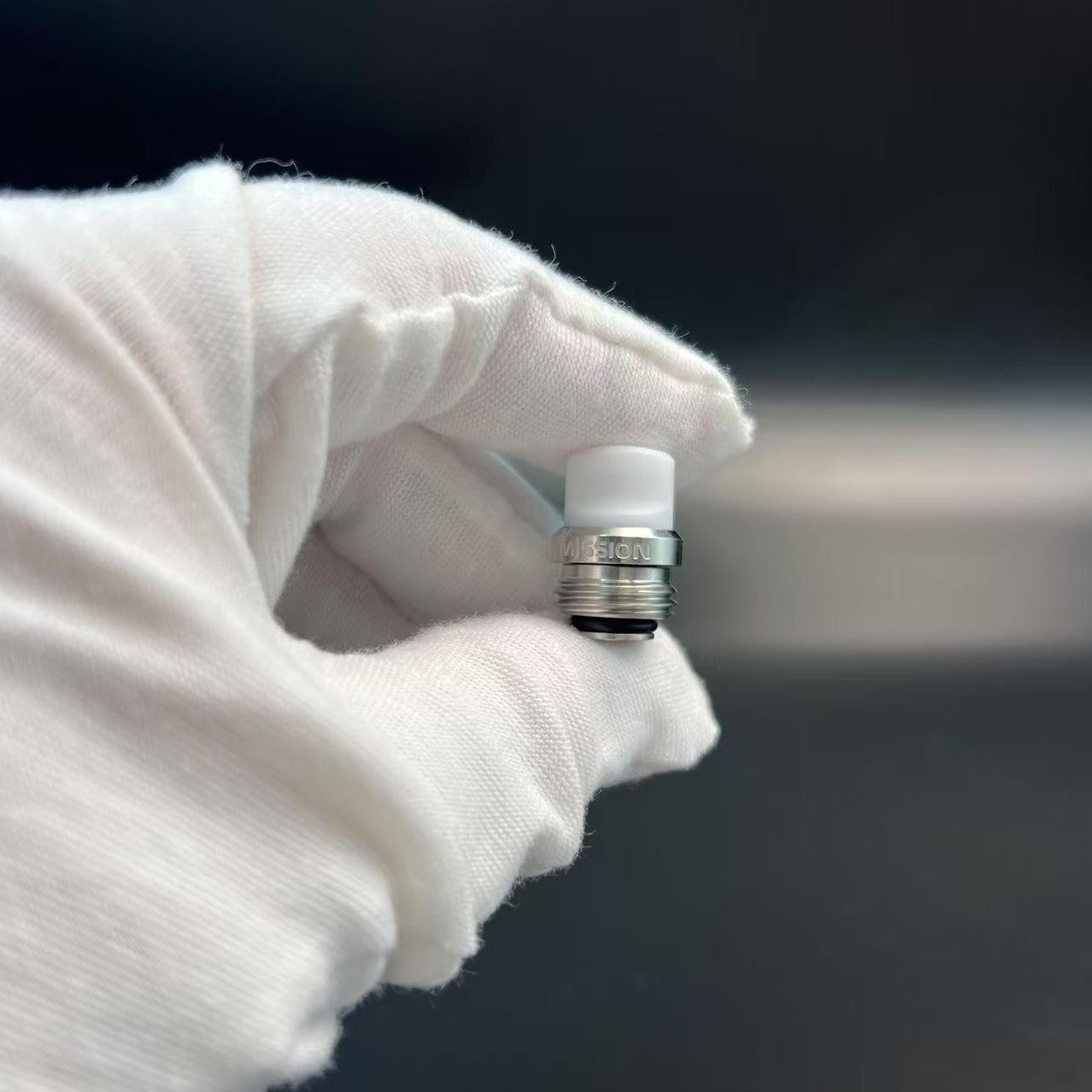 DDSX Mission Series Quick-Release Drip Tip 316 Stainless Steel Plastic PEEK Mouthpiece