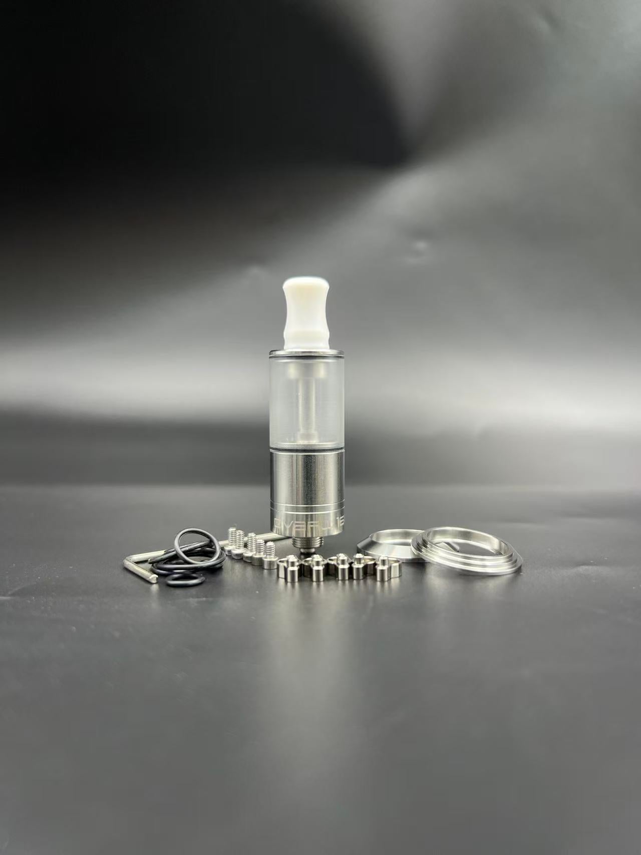 DDSX Dvarw MTL CL 16mm 316 Stainless Steel Single Coil Tip with 6 Airflow Parts