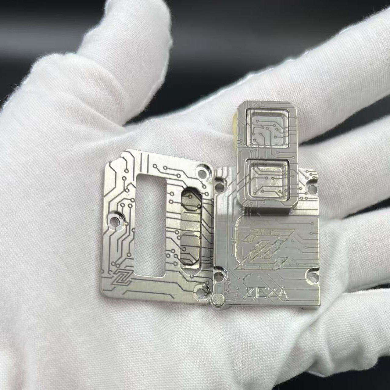 DDSX Zeza Team Titanium Alloy  Inner Plate Button Kit Fits Big BB Box / Billet Mod