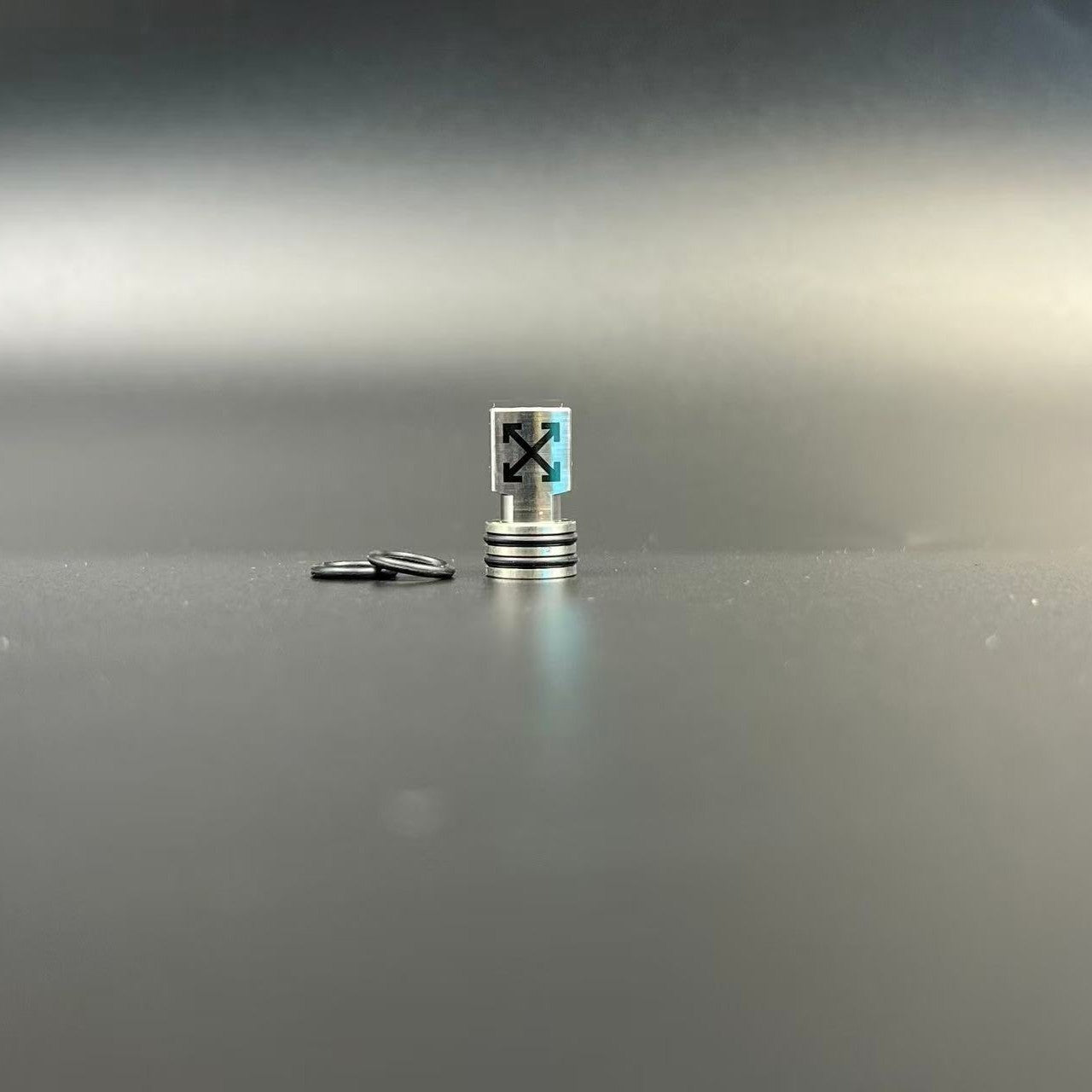 DDSX OFF Tip 510 Titanium Alloy Stainless Steel Compact Drip Tip