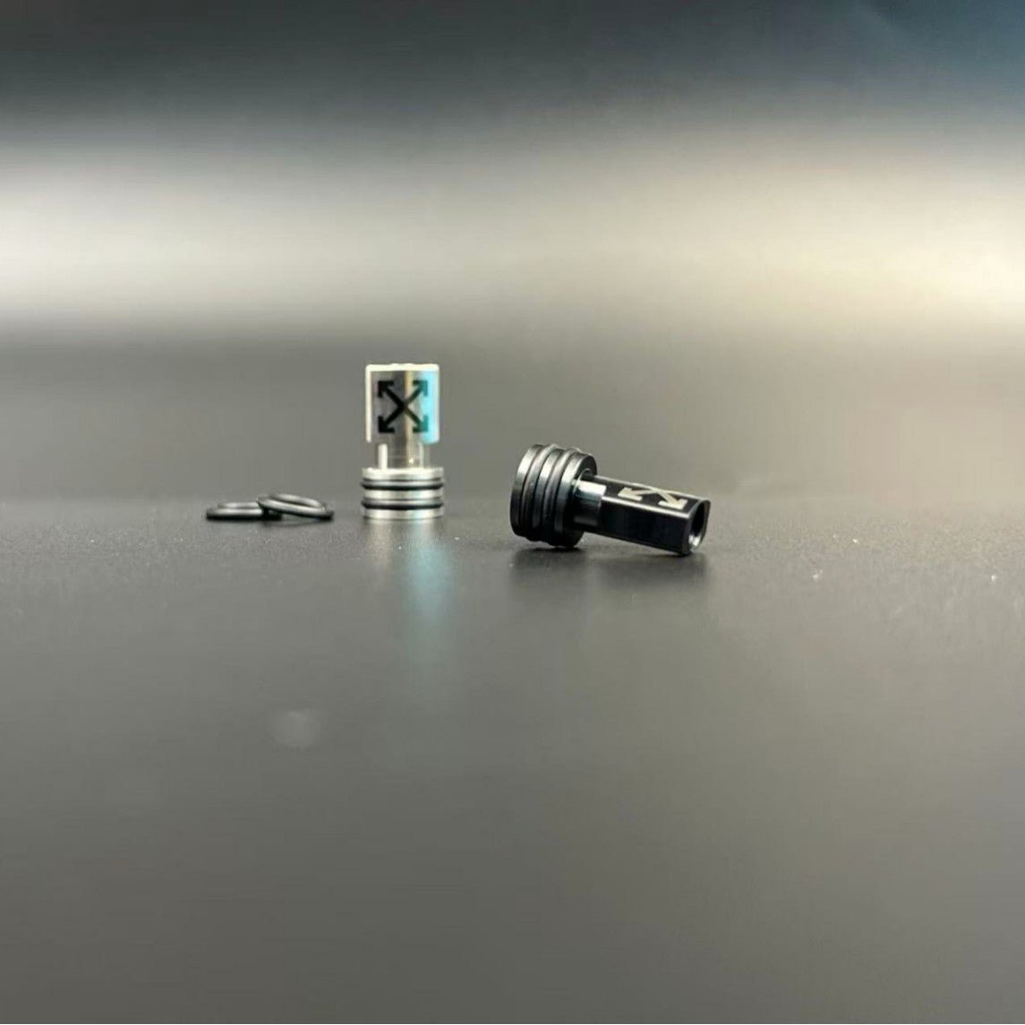 DDSX OFF Tip 510 Titanium Alloy Stainless Steel Compact Drip Tip
