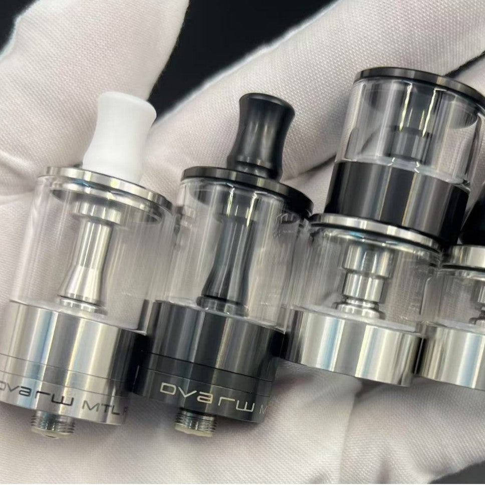 DDSX Dvarw MTL FL 22 Stainless Steel RTA with 11 Pieces of AFC Inserts