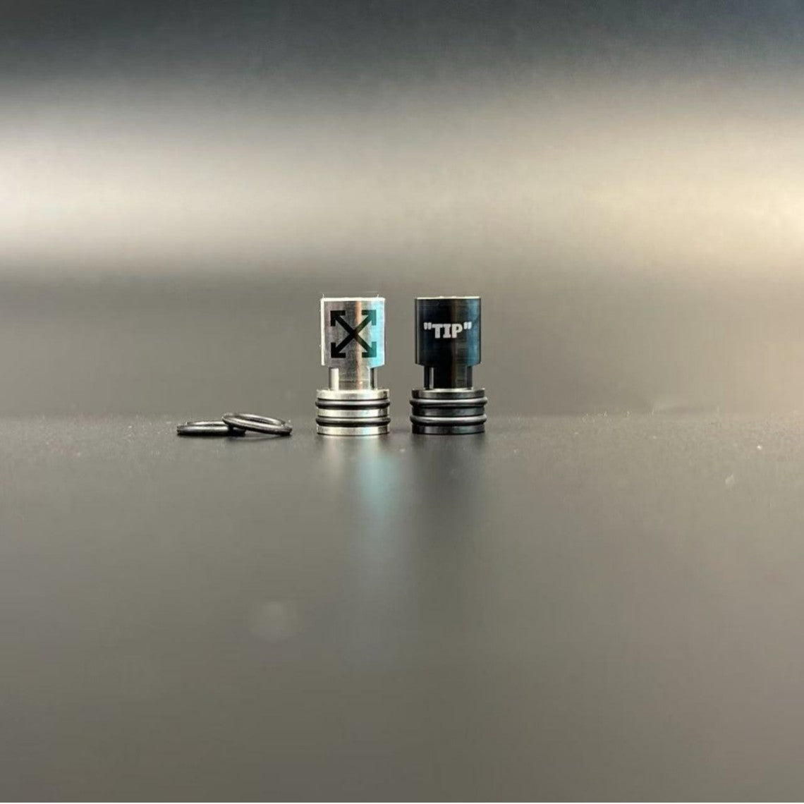 DDSX OFF Tip 510 Titanium Alloy Stainless Steel Compact Drip Tip