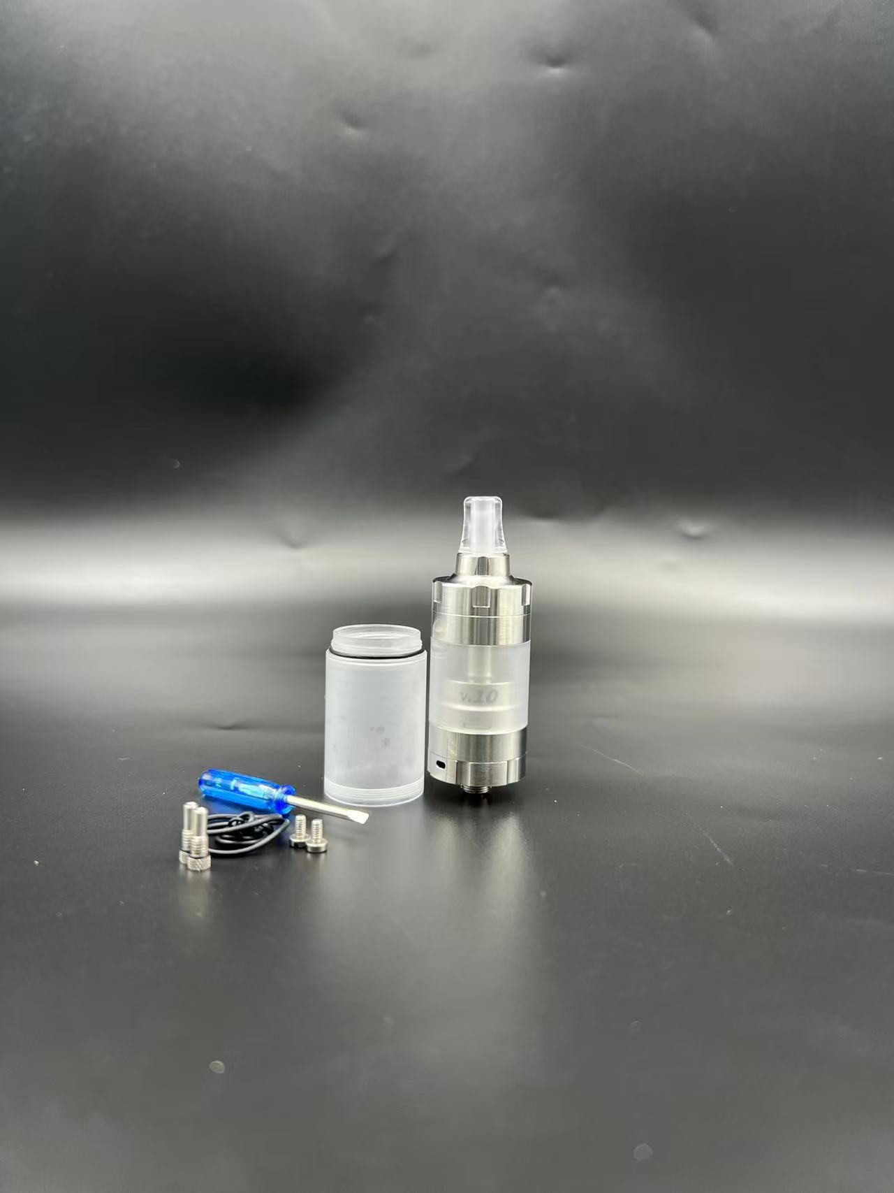DDSX Craft Version BY KA V10 MTL RTA 22mm 5.0ML 316 Stainless Steel Single Coil Rebuildable Atomizer