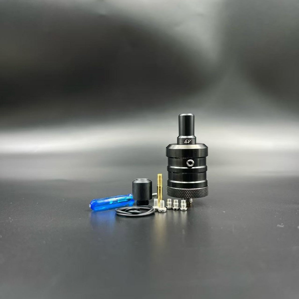 DDSX Flash-e-Vapor Dripper Atomizer with Bottom-Feeding Electrode ScrewUniversal Fit for All Versions