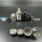 DDSX High-Precision Replica Tenjin V6 Pneumatyca RTA 22mm Diameter Stainless Steel Hardware Kit