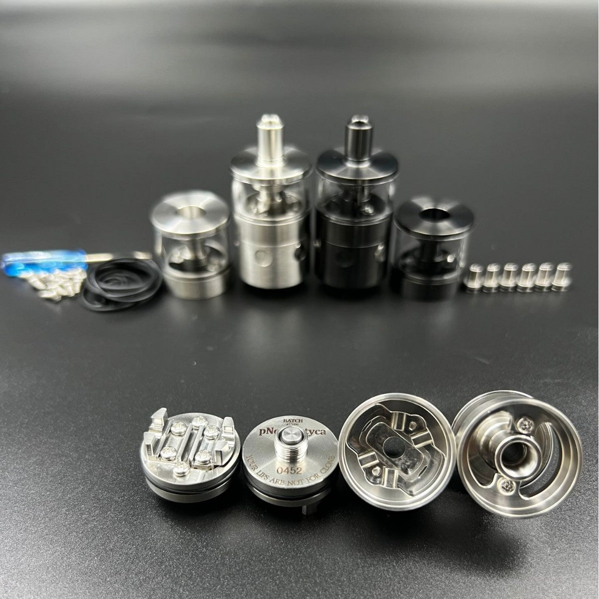 DDSX High-Precision Replica Tenjin V6 Pneumatyca RTA 22mm Diameter Stainless Steel Hardware Kit