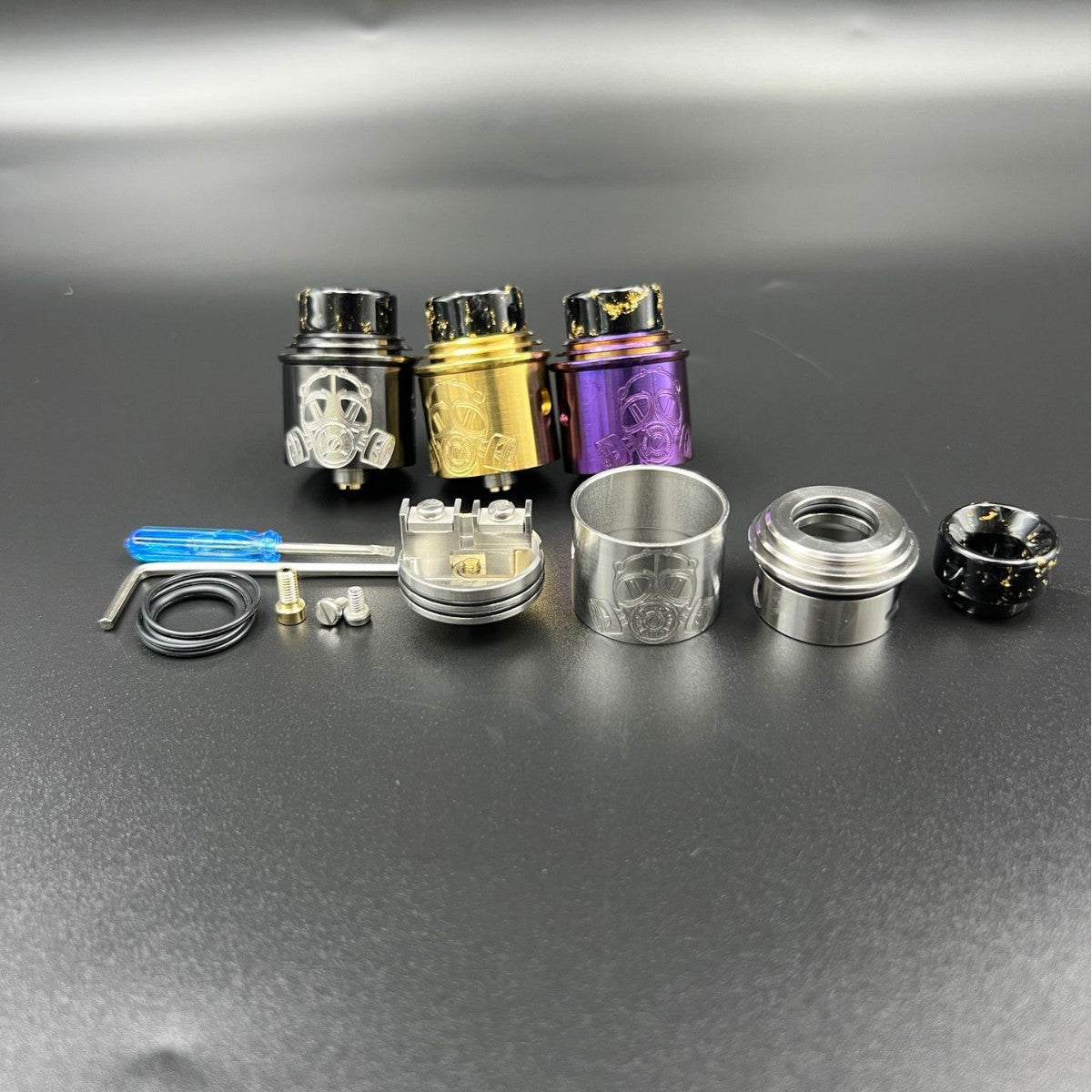 DDSX Replica Apocalypse Drip Atomizer Device 316 Stainless Steel 510 Thread