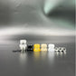 DDSX Mission Button Quick-Release Drip Tip Stainless Steel Plastic PEI PEEK Heat Insulation with Plug Mouthpiece