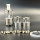 DDSX Dvarw MTL FL 22 Stainless Steel RTA with 11 Pieces of AFC Inserts