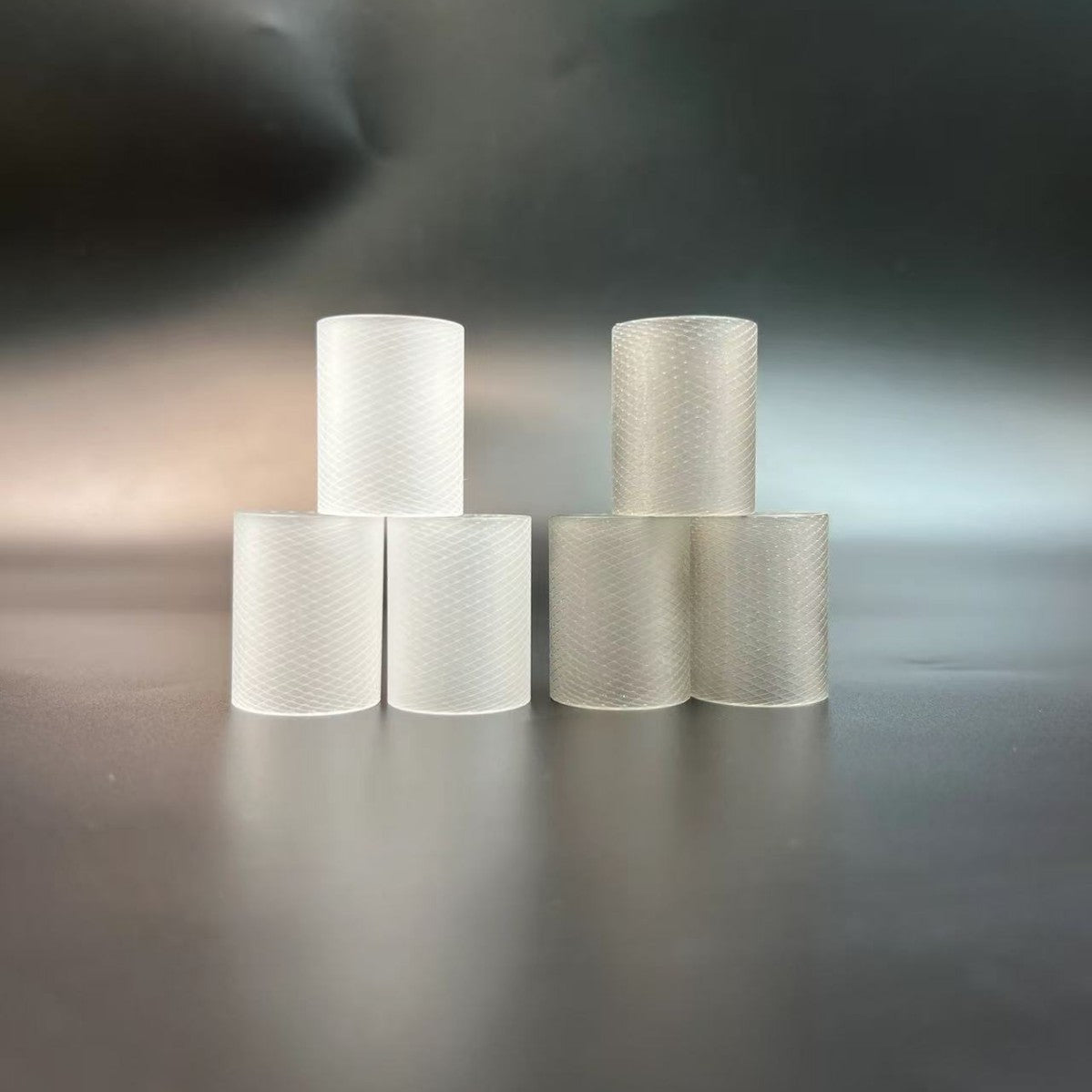 DDSX Plastic Embossed Transparent Translucent Black Straight Tube for Diplomat RDL mtl Device