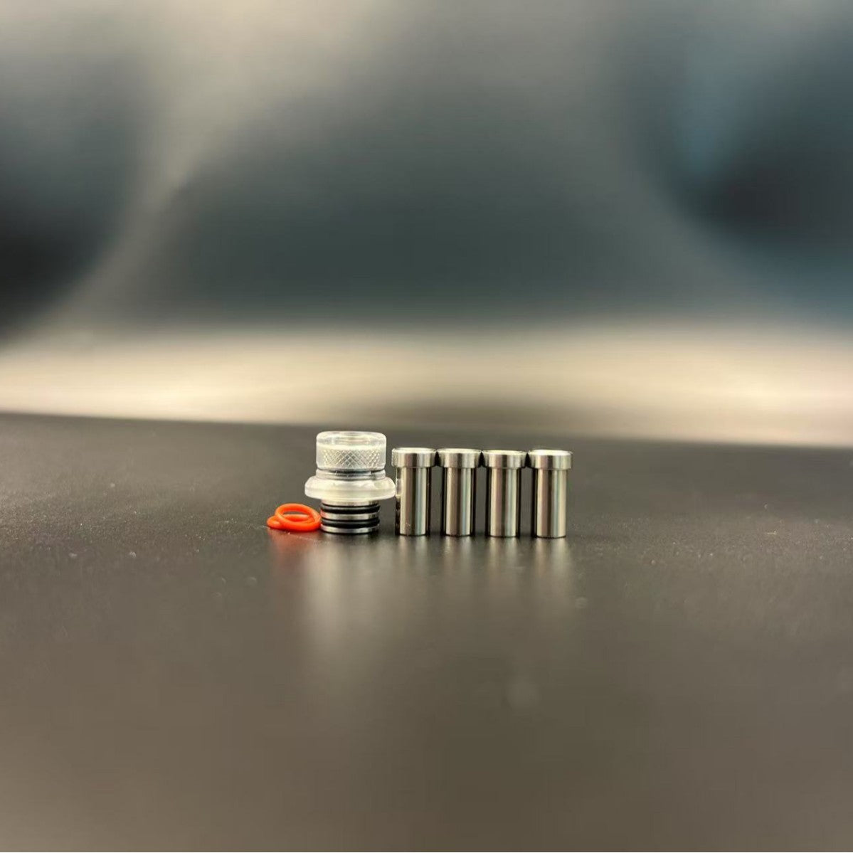 DDSX Mission Replaceable Air Hole 510 Drip Tip with BB Decoration and 4 Airflow Channel Accessory