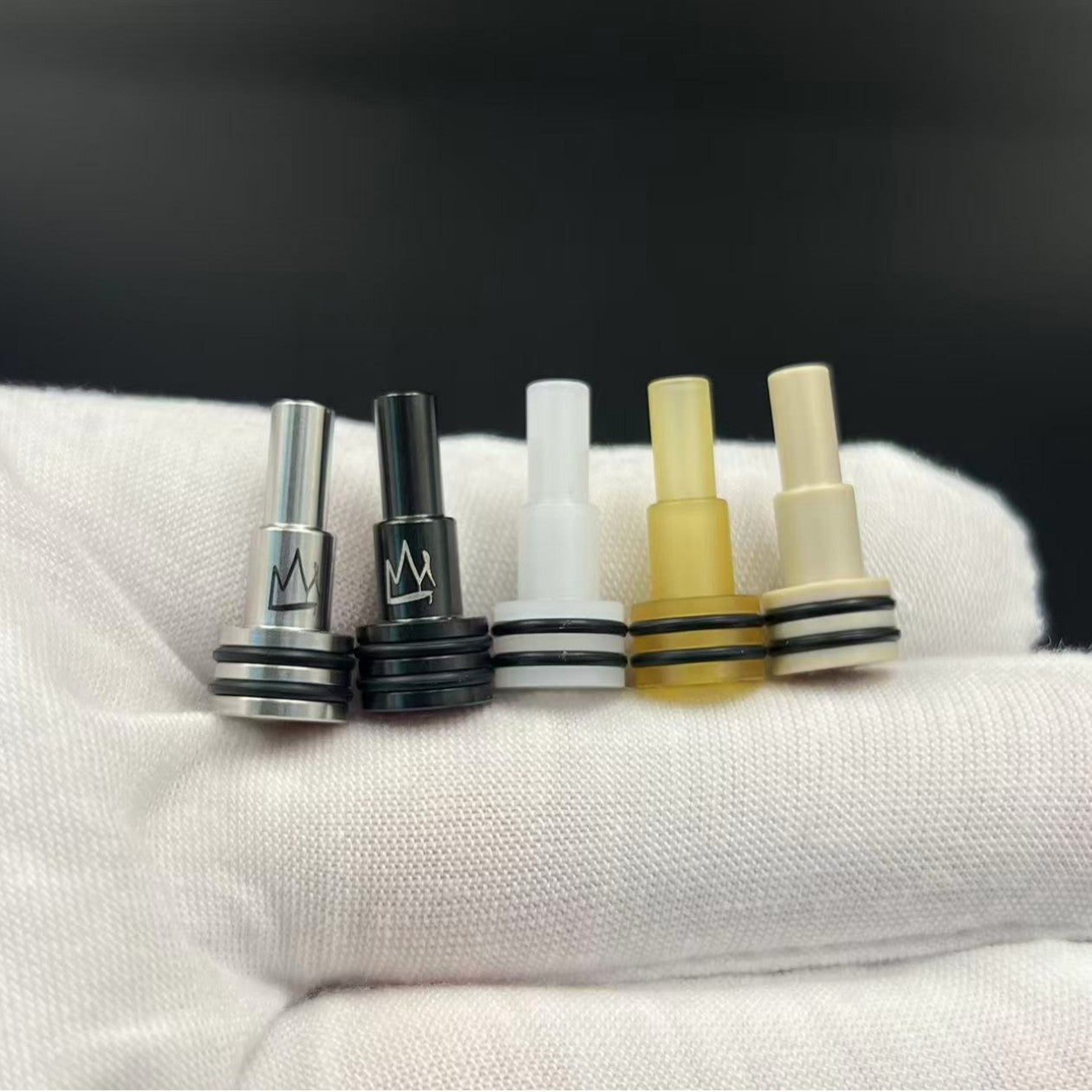 DDSX New MNCH Ultra TF Tower Mouthpiece 510 Stainless Steel POM PEI PEEK Drip Tip