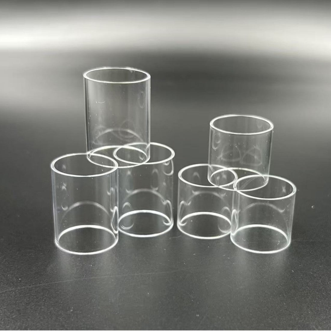 DDSX Top-Fill Short Chamber Glass Tube for Diplomat MTL/RDL Vape Devices