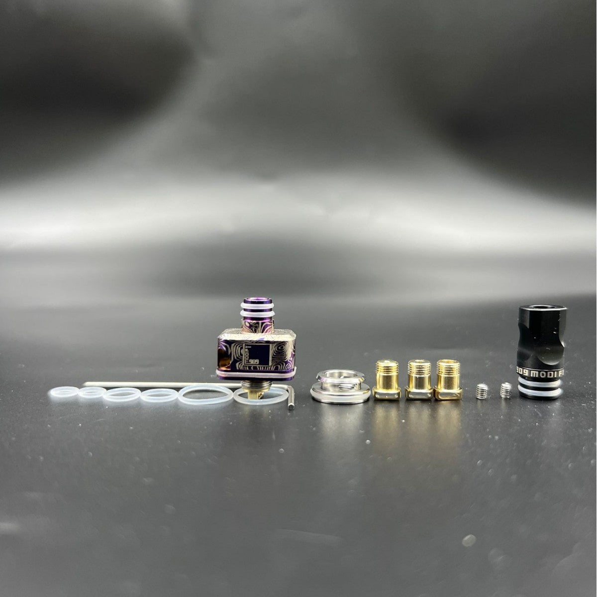 DDSX New 909 NUGG 316 Stainless Steel Single Coil Design Rebuildable Atomizer Kit with 3 Air Pins