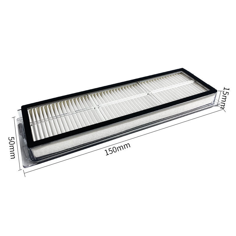 Vacuum Cleaner Accessories Kit Compatible with Xiaomi S40C (E101) Main Brush Side Brush Filter Mop Cloth Dust Bag