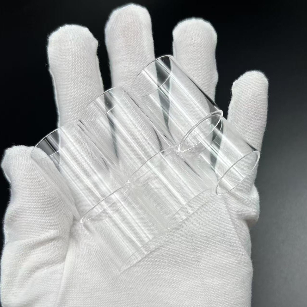 DDSX Top-Fill Short Chamber Glass Tube for Diplomat MTL/RDL Vape Devices