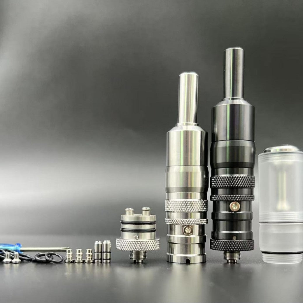 DDSX Flash Mini 316 Stainless Steel Rebuildable Tank Atomizer Diameter17mm 510 thread connection.