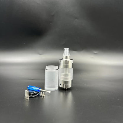 DDSX 1set Craft Version BY KA V10 MTL RTA 22mm 5.0ML 316 Stainless Steel Single Coil Rebuildable Atomizer
